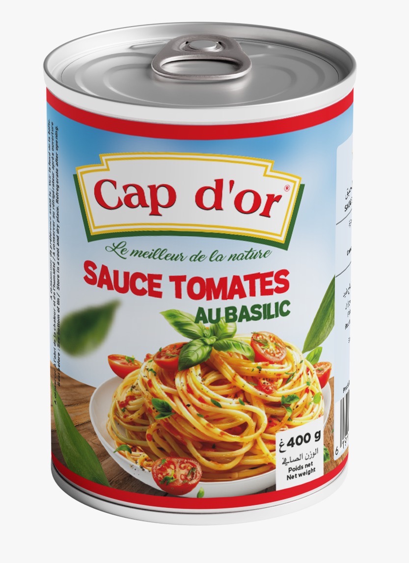 Cap d'Or Sauce Tomates au Basilic